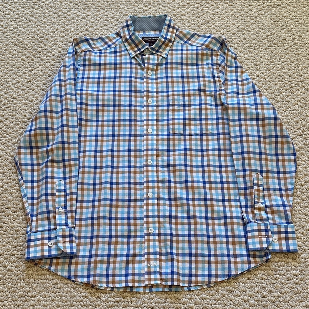 Multicolor Plaid Button Down Shirt